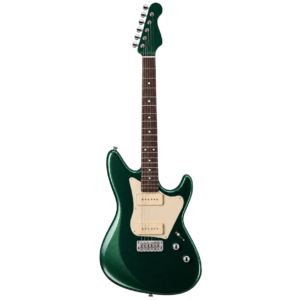 Guitare électrique Nova vert atelier de face